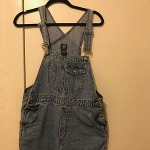 Vintage gap denim overalls